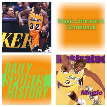 Magic Johnson Comeback