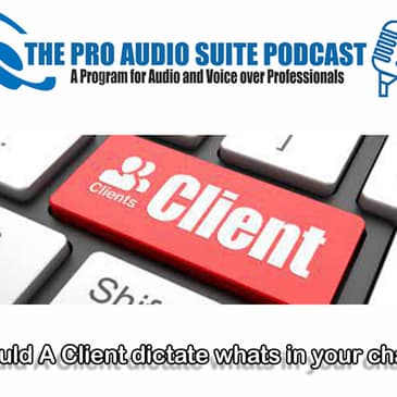 Should a client control whats in your chain/rack?