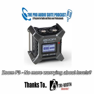 Zoom F3 Recorder - Is setting levels a thing of the past?