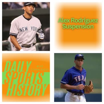 Alex Rodriguez Suspension