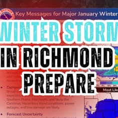 Winter Storm in Richmond - PREPARE w/ The Common Sense Practical Prepper