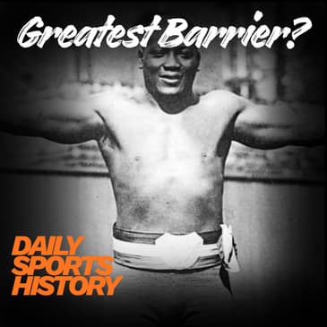 Jack Johnson Breaks Boxing Color Line