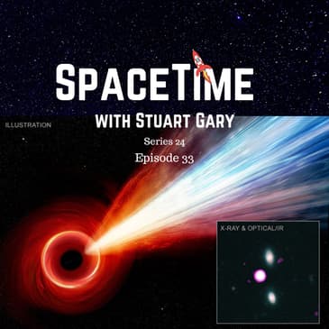 A Gigantic Jet From the Early Universe