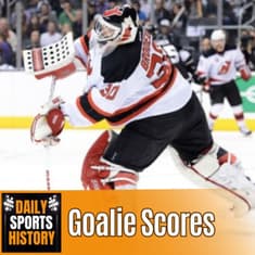When a NHL Goalie Scores