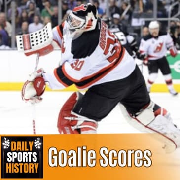 When a NHL Goalie Scores