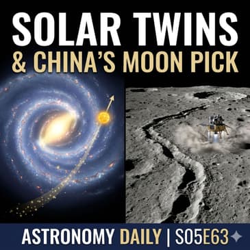 The Sun's Great Galactic Road Trip, China's Moon Museum & a Pi Day Planet