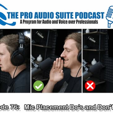 Mic Placement, how to get it right