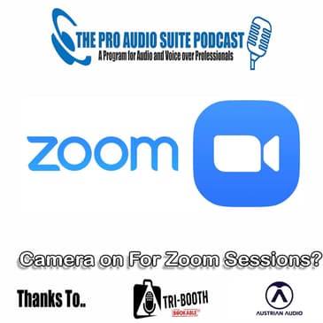 Zoom camera on or off for VO Sessions?