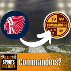 Free NFL Team? How the Washington Commanders Started