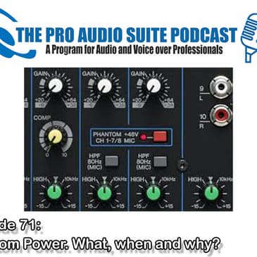 Phantom Power - The What, Why and when...