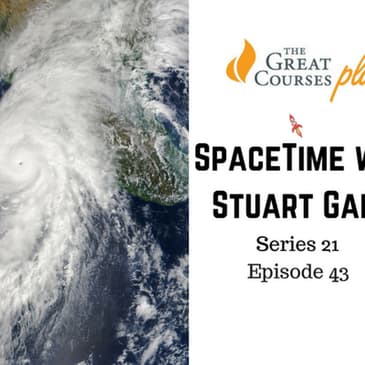 43: Antimatter lightning beamed from in the eye-wall of a hurricane