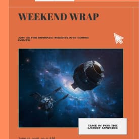 The Weekend Wrap: NASA's Bold Swift Rescue, Cosmic Demolition Derby Unfolds