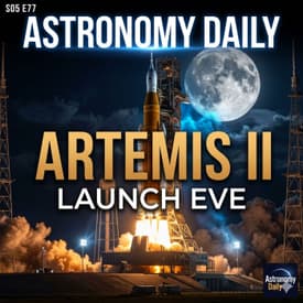 Artemis II : Go for Launch — Plus Saturn's Rings, The Gigamaser & A Star From The Dawn of Time