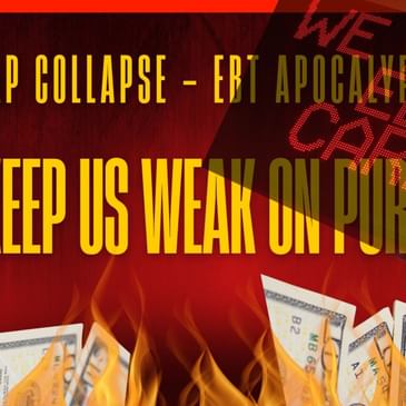 SNAP Collapse - EBT Apocalypse - THEY KEEP US WEAK ON PURPOSE!