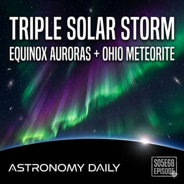 Equinox Auroras, Ancient Stars, and a Satellite Resurrection