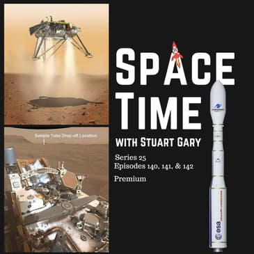 S25E140-142 Premium. Insight Lander Goes Silent // Vega C Explodes // Martian Sample Depot