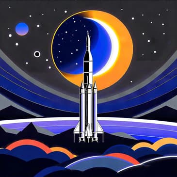 S03E22: Eclipse Enchantment & Celestial Mechanics: North America's Solar Spectacle & Moon's Hidden History