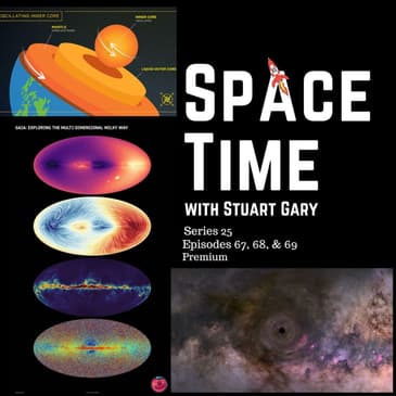Evidence that Earth’s inner core oscillates | SpaceTime S25E67, 68, & 69 Premium Edition