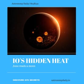 Reading Io’s Hidden Heat: Juno’s First Subsurface Reading | Today’s Space News
