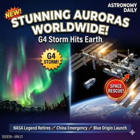 Spectacular Auroras, Suni Williams Retires, China's Space Rescue