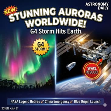 Spectacular Auroras, Suni Williams Retires, China's Space Rescue