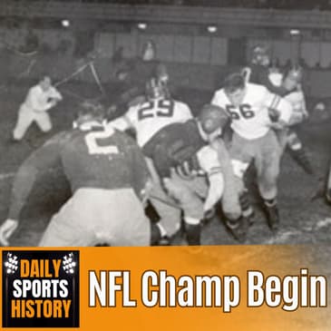 The First NFL Championship Game: Birth of a Tradition