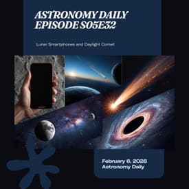 Lunar Smartphones, Daytime Comet, and Jetty McJetface's Cosmic Show