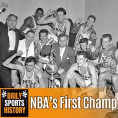 Who was NBA’s 1st champion?