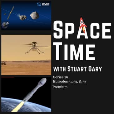 S26E31, 32, & 33: How the DART Spacecraft Ripped a Hole in an Asteroid & Other Space News