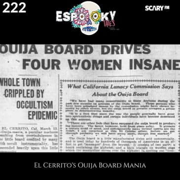El Cerrito's Ouija Board Mania