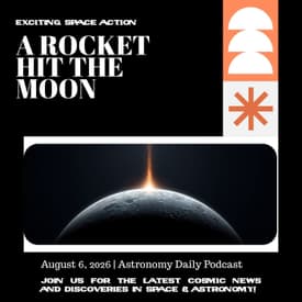 A Rocket Just Hit the Moon — And Telescopes Caught It