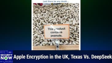 SN 1013: The Chrome Web Store is a mess - Apple Encryption in the UK, Texas Vs. DeepSeek
