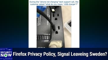 SN 1015: Spatial-Domain Wireless Jamming - Firefox Privacy Policy, Signal Leaving Sweden?