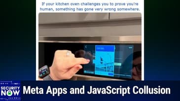 SN 1029: The Illusion of Thinking - Meta Apps and JavaScript Collusion