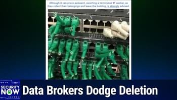 SN 1039: The Sad Case of ScriptCase - Data Brokers Dodge Deletion