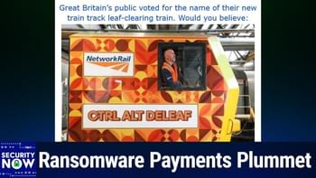 SN 1049: DNS Cache Poisoning Returns - Ransomware Payments Plummet