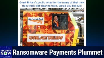 SN 1049: DNS Cache Poisoning Returns - Ransomware Payments Plummet