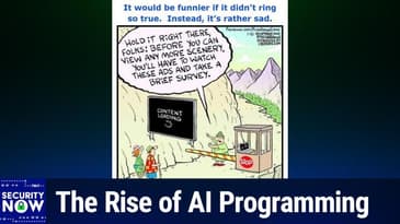 SN 1060: 3-Day Certificates - The Rise of AI Programming