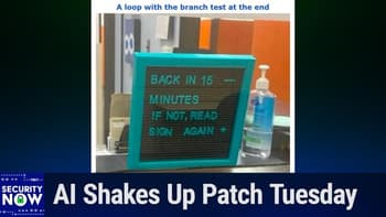 SN 1083: Patch Tuesday à la AI - Arch Linux Repo Under Siege