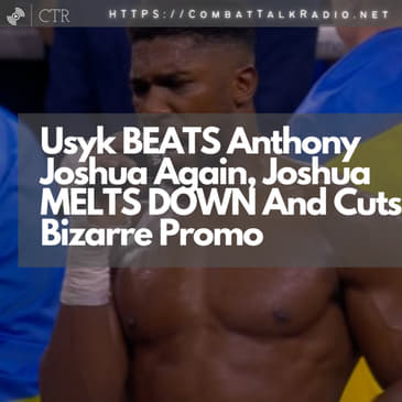 #UsykJoshua2: Usyk BEATS Anthony Joshua Again, Joshua MELTS DOWN And Cuts Bizarre Promo