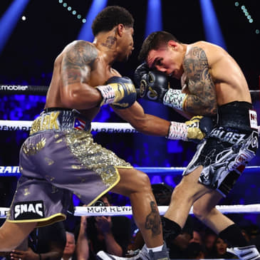 Shakur Stevenson Puts On A MASTERCLASS Against A Tentative Oscar Valdez, Unifies Two Titles
