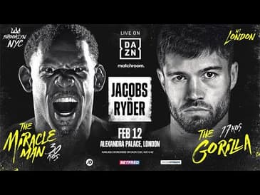 Boxing This Weekend: Jacobs/Ryder Tomorrow, And A Bit Of A Dry Spell Until March