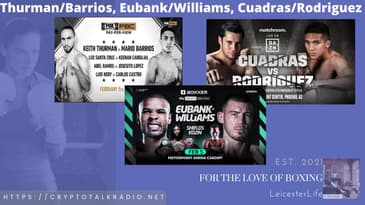 Boxing This Weekend: Thurman/Barrios (FOX), Eubank/Williams (SKY), and Cuadras/Rodriguez (DAZN)