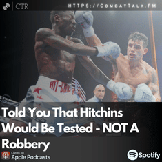 Told You That Hitchins Would Be Tested - NOT A Robbery