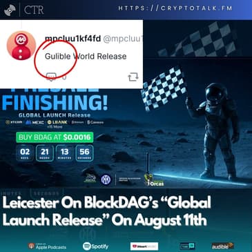 Leicester On #BlockDAG’s “Global Launch Release” On August 11th (OOC)