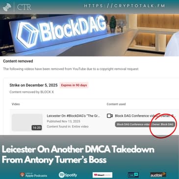 Leicester On Another #BlockDAG DMCA Takedown From Antony Turner’s Boss (OOC) [COLORFUL LANGUAGE]