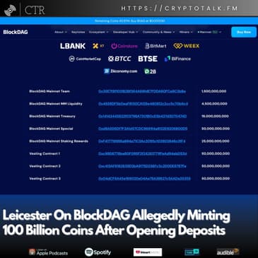 Leicester On #BlockDAG Allegedly Showing 100 Billion More Coins After Opening Deposits (OOC)