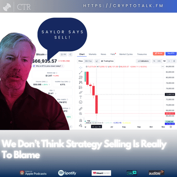 We Don’t Think Strategy Selling Bitcoin Is Really To Blame