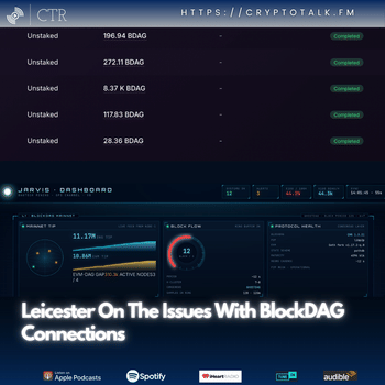 Leicester On The Issues With #BlockDAG Connections (OOC) [COLORFUL LANGUAGE]