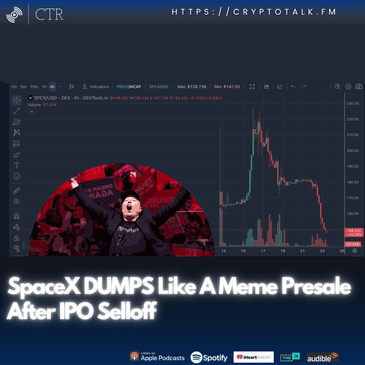 SpaceX DUMPS Like A Meme Presale After IPO Selloff